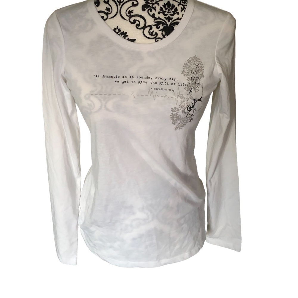 Grey Anatomy Long-sleeve Shirt NWT